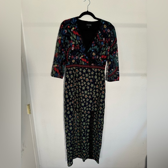 Stunning and seductive RARE Jennifer Saloni dress Size US 8 - Picture 3 of 13